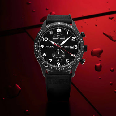 The Altitude - Matte Black/Red