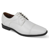 Antonio Cerrelli 7000 Wide Lace-Up Dress Shoes in White