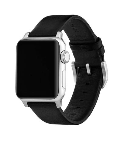 Apple Watch Leather Band - Silver Hardware 40/42mm