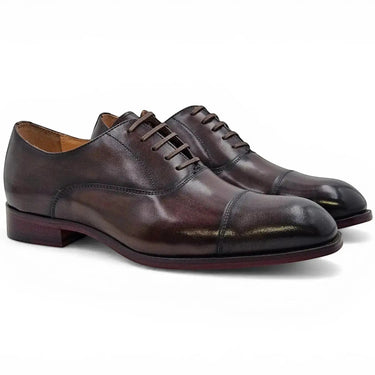 Avon Cap Toe Oxford in Leather Sole