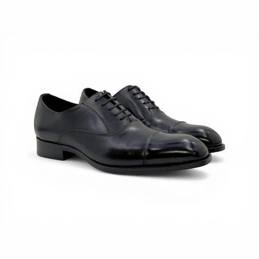 Carrucci Avon Cap Toe Oxford in Leather Sole