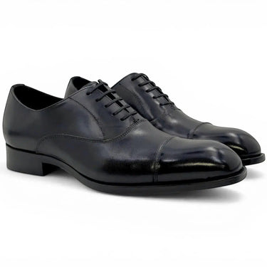 Avon Cap Toe Oxford in Leather Sole