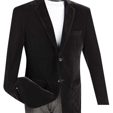 Vinci Black Sport Coat - B-27