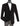 Vinci Black Sport Coat - B-27