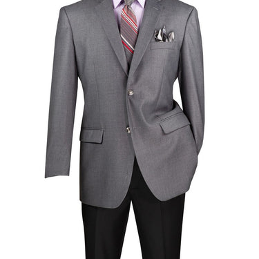 Vinci Medium Gray Blazer - B-TR