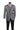 Vinci Medium Gray Blazer - B-TR