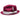 Bruno Capelo Blues Brothers Wool Pinch Front Trilby Hat in Burgundy Silver