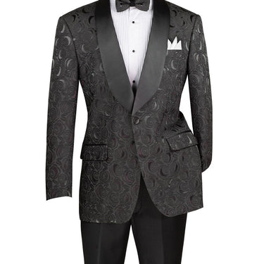 Vinci Black Sport Coat - BF-8