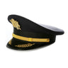 Ferrecci Wool Cadet Cap in Black