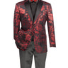 Vinci Red Modern Fit Sport Coat - BM-02