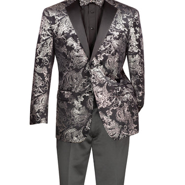 Vinci Silver Modern Fit Sport Coat - BM-02