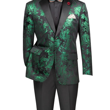 Vinci Emerald Modern Fit Sport Coat - BM-02