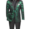 Vinci Emerald Modern Fit Sport Coat - BM-02