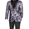 Vinci Navy Modern Fit Sport Coat - BM-3