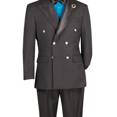 Vinci Black Modern Fit Sport Coat - BM-DB