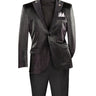 Vinci Black Modern Fit Sport Coat - BML-1