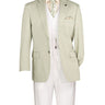 Vinci Light Green Modern Fit Blazer - BRK-4