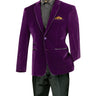 Vinci Purple Slim Fit Sport Coat - BS-02