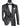 Vinci Black Slim Fit Sport Coat - BSF-13