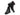 Paul Parkman Woven Leather Goodyear Welted Zipper Boots in Black