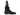 Paul Parkman Woven Leather Goodyear Welted Zipper Boots in Black
