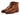 Paul Parkman Men's Burnished Leather Cap Toe Boots in Brown