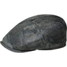 Bailey Almas Camo Flat Cap in Black