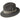 Bailey Blixen Wool LiteFelt® Fedora in Basalt