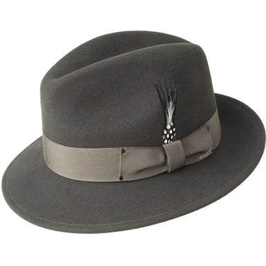 Bailey Blixen Wool LiteFelt® Fedora in Basalt