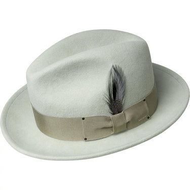 Bailey Blixen Wool LiteFelt® Fedora in Nickel