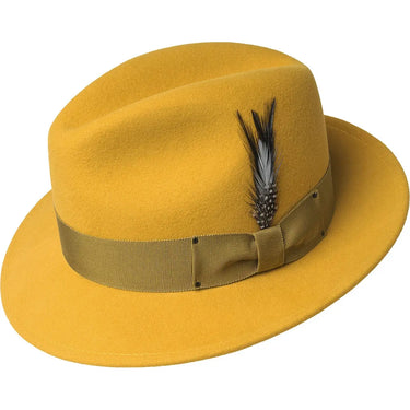 Bailey Blixen Wool LiteFelt® Fedora in Satin Brass
