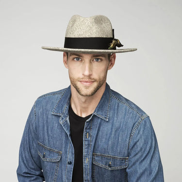 Bailey Burnell Wool LiteFelt® Fedora in Natural Mix