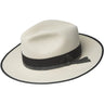 Bailey Clorindon Elite Finish Wool Wide Brim Fedora in Unbleached #color_ Unbleached
