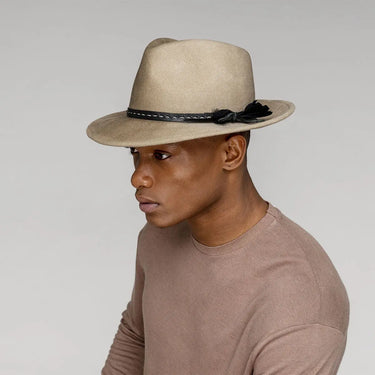 Bailey Colby Elite Velour Finish Wool Fedora in #color_