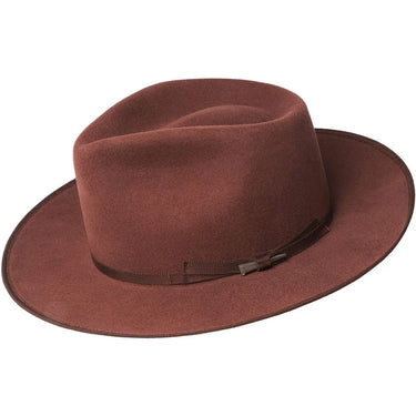 Bailey Colver Elite Finish Wool Wide Brim Fedora in Ochre