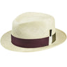 Bailey Costigan Litestraw® Fedora in Natural / Deep Red #color_ Natural / Deep Red
