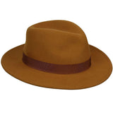 Bailey Curtis in Satchel Pinch Front Wool Felt Fedora