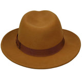 Bailey Curtis in Satchel Pinch Front Wool Felt Fedora
