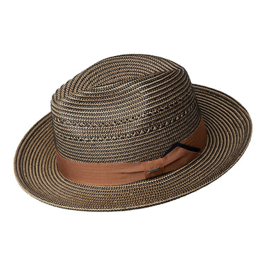 Bailey Eli Braided Fedora in Tan