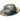 Bailey Giger Genuine Panama Straw Fedora in Blue Surf Plaid