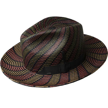 Bailey Giles Genuine Panama Straw Fedora in Avion