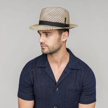 Bailey Hernen Genuine Panama Straw Fedora in #color_