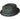 Bailey Mannes Mixed Braid Pinch Front Trilby in Black Multi