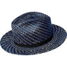 Bailey Phineas Genuine Panama Straw Fedora in Avion / Natural #color_ Avion / Natural