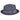 Bailey Salem Pinch Front Toyo Straw Fedora in Navy