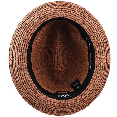 Bailey Salem Pinch Front Toyo Straw Fedora in #color_