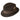 Bailey Tino Center Dent Wool Felt Fedora in Brown