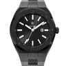 Paul Rich US Frosted Baron's Black Luxury Watch in #color_
