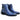 Basket Weave Calfskin Buckle Boot in Navy #color_ Navy