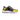 Belvedere Adam in Gold, Purple & Black Exotic Ostrich / Calf-Skin Leather Sneaker (Copy) in Gold Purple Black #color_ Gold Purple Black